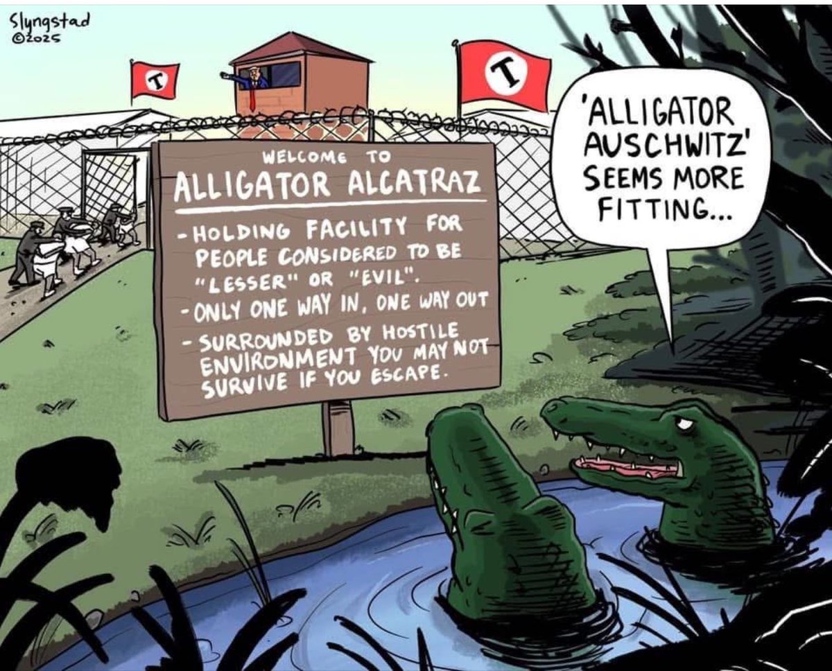 socialjusticei5's tweet photo. #AlligatorAuschwitz https://t.co/souFgHUhWG