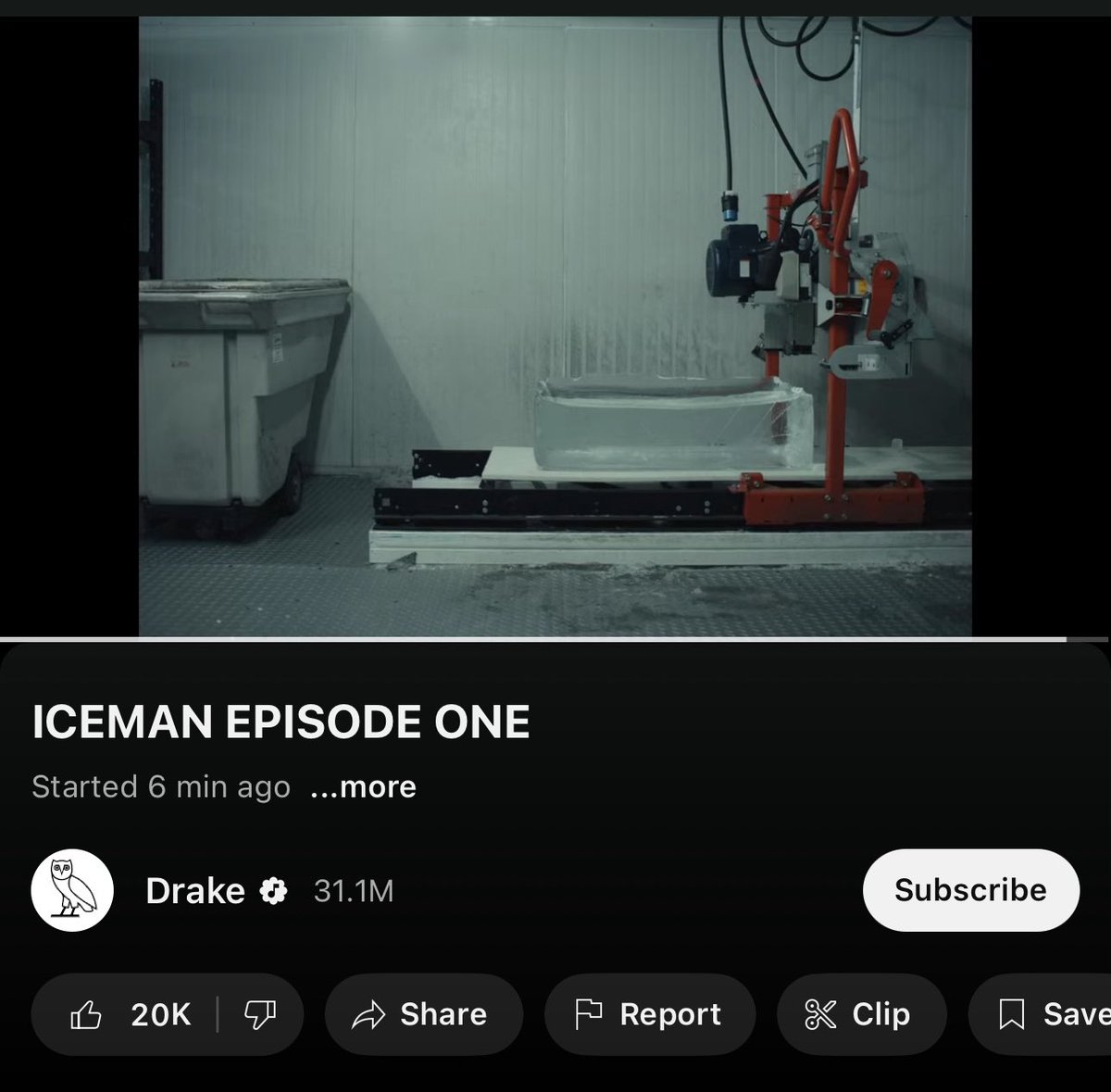 DRAKE

“ICEMAN EPISODE ONE”

👀

youtube.com/live/LkqyPiQ0J…