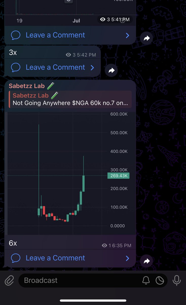 clean 6x on $NGA in the lab, now that’s one way to celebrate the 4th 🧨

much higher for my NGA’s 💯

t.me/sabetzzlab