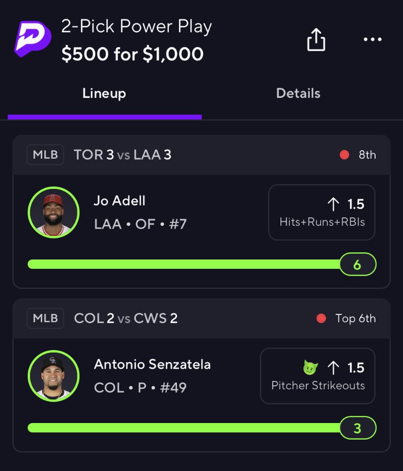 𝗕𝗟𝗘𝗦𝗦𝗜𝗡𝗚 a 𝗙𝗢𝗟𝗟𝗢𝗪𝗘𝗥 WHO LIKES/RT’s RN  [$500] 𝗚𝗜𝗩𝗘𝗔𝗪𝗔𝗬!!! ❤️‍🔥👇 

CASH 🤯✅ $1,000 NUKE PLAY ☢️🚀

I CANNOT BE STOPPED 🔥 

Get Access To VIP Plays Below 🤫

50% OFF VIP PLAYS ⬇️
dubclub.win/r/p/pri-mpt4x/…

#GamblingX | #PrizePicks