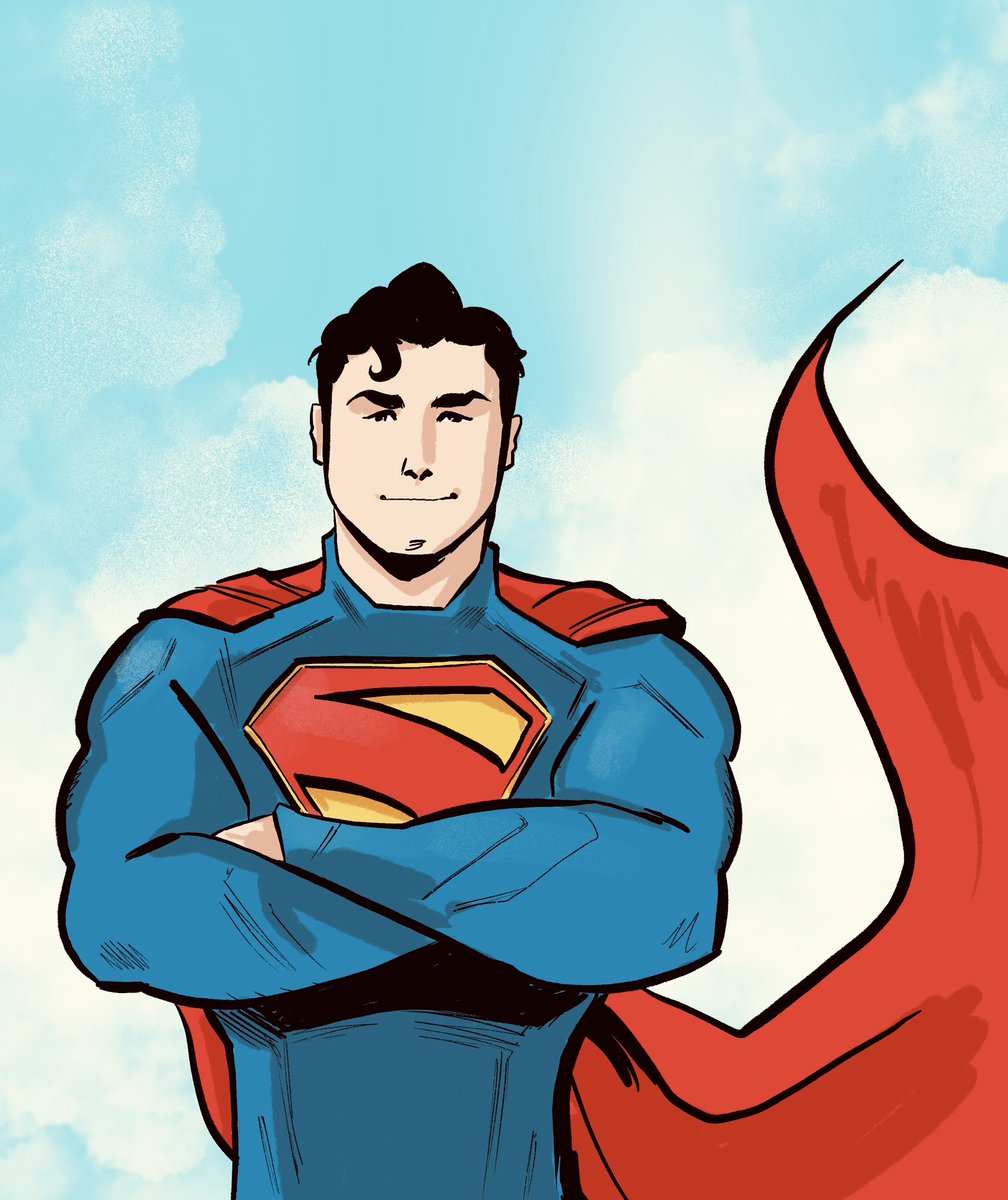 SinaGrace's tweet image. Realized I never actually drew my Clark all grown up 😊😊😊
I’m so excited for #Superman next week!!!