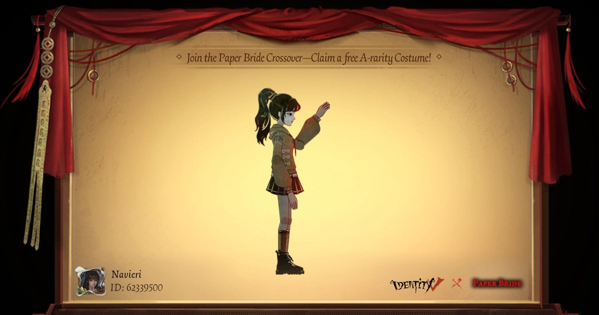 gh0stCh1ll3's tweet photo. I'm playing Identity V. Fancy a game? https://t.co/KDyIlaFPGW