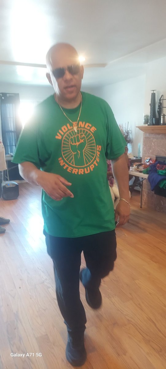 Tio Mr. CeaseFire Hardiman, President of Violence Interrupters, NFP on the way. Saving Lives is a Way of Life.