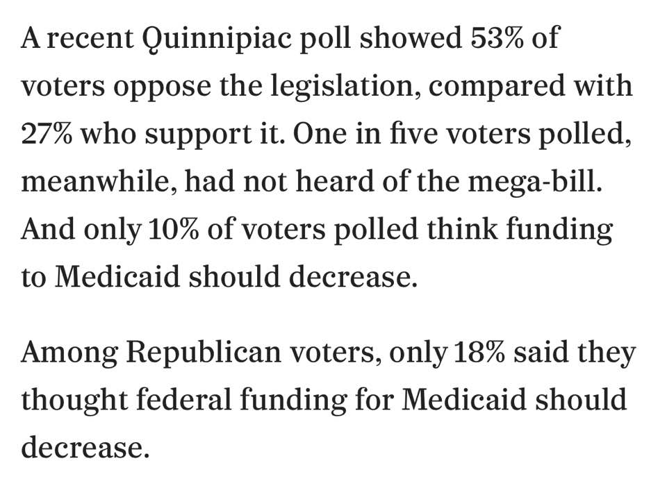 Hardly anybody likes the Big, Beautiful Bill.