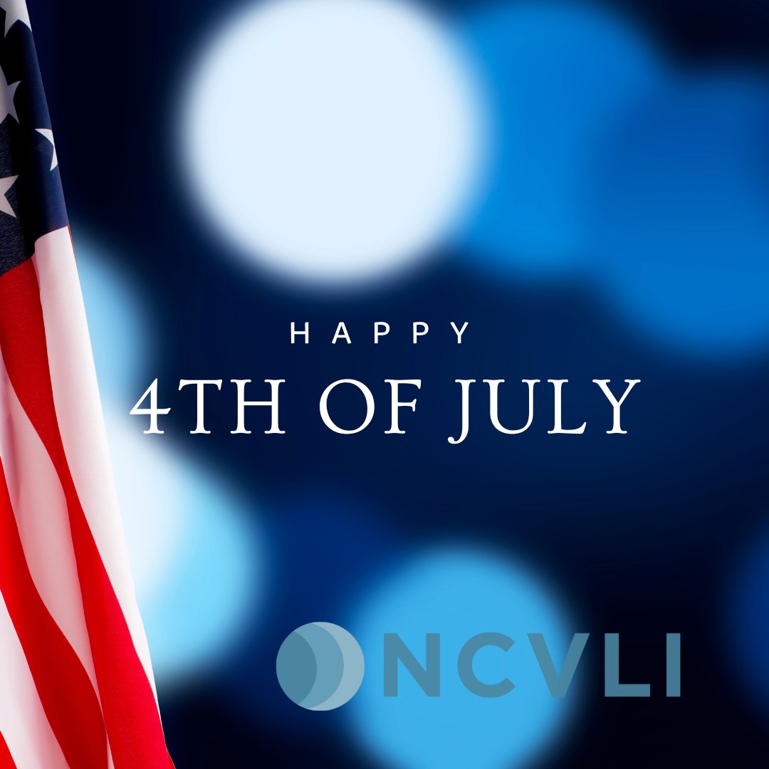 NCVLI's tweet image. This Independence Day, we celebrate the promise of liberty and justice for all.
At NCVLI, we’re working to ensure that the promise includes every crime victim… upholding their rights, protecting their privacy, and amplifying their voices. #VictimsRights
