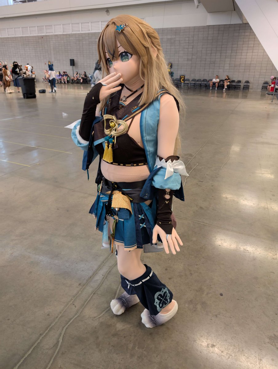 Anthrocon con day 1 was a lot of fun #kigurumi #着ぐるみ