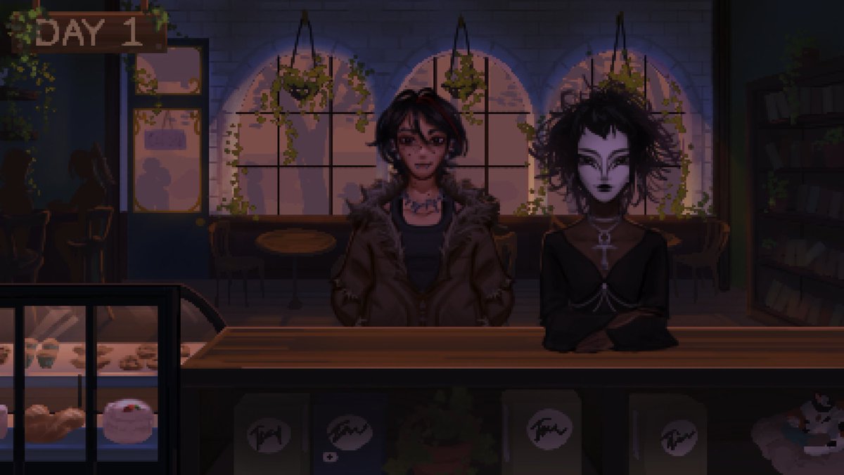 zhuemiart's tweet image. some spritework i made for a game jam! #pixelart
