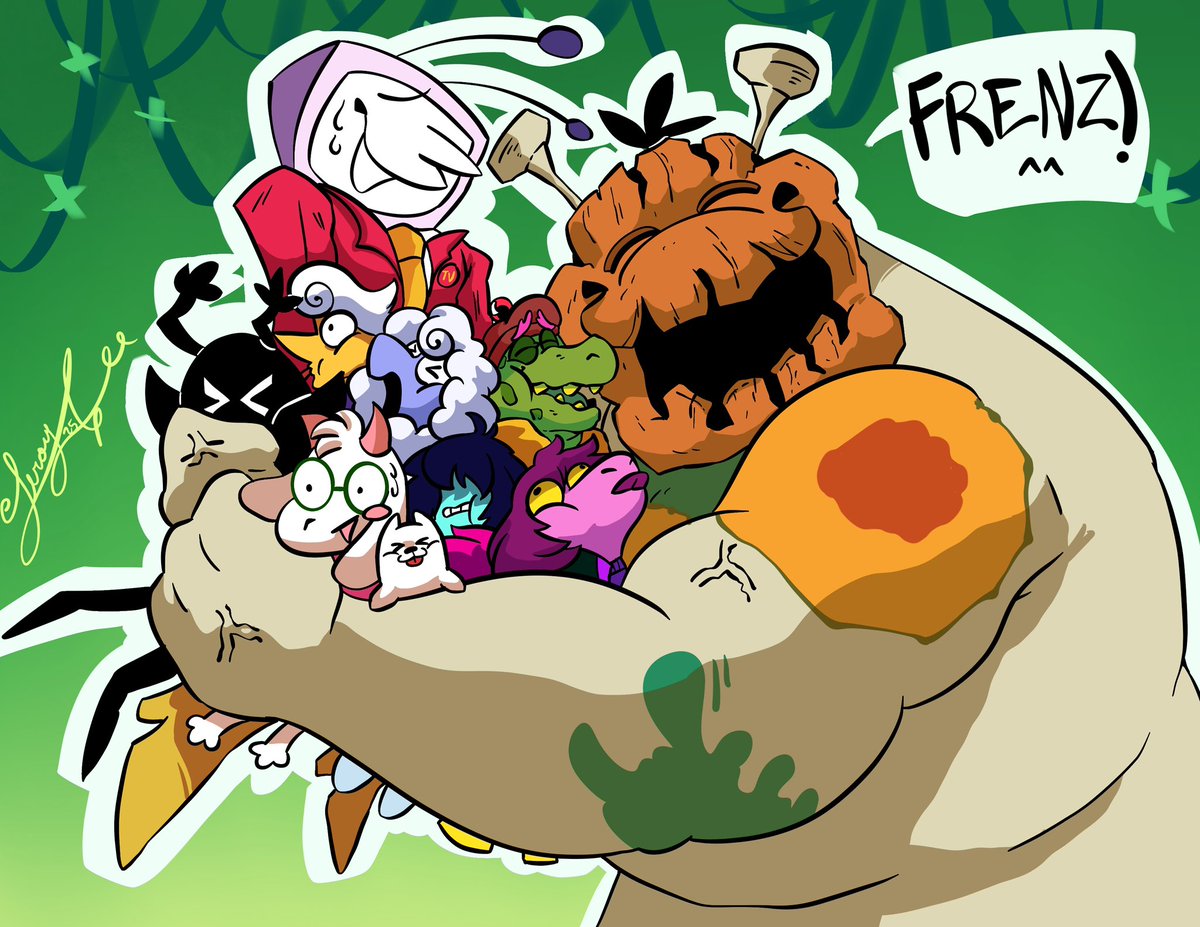 i cannot believe it has been one month already 
#DELTARUNE