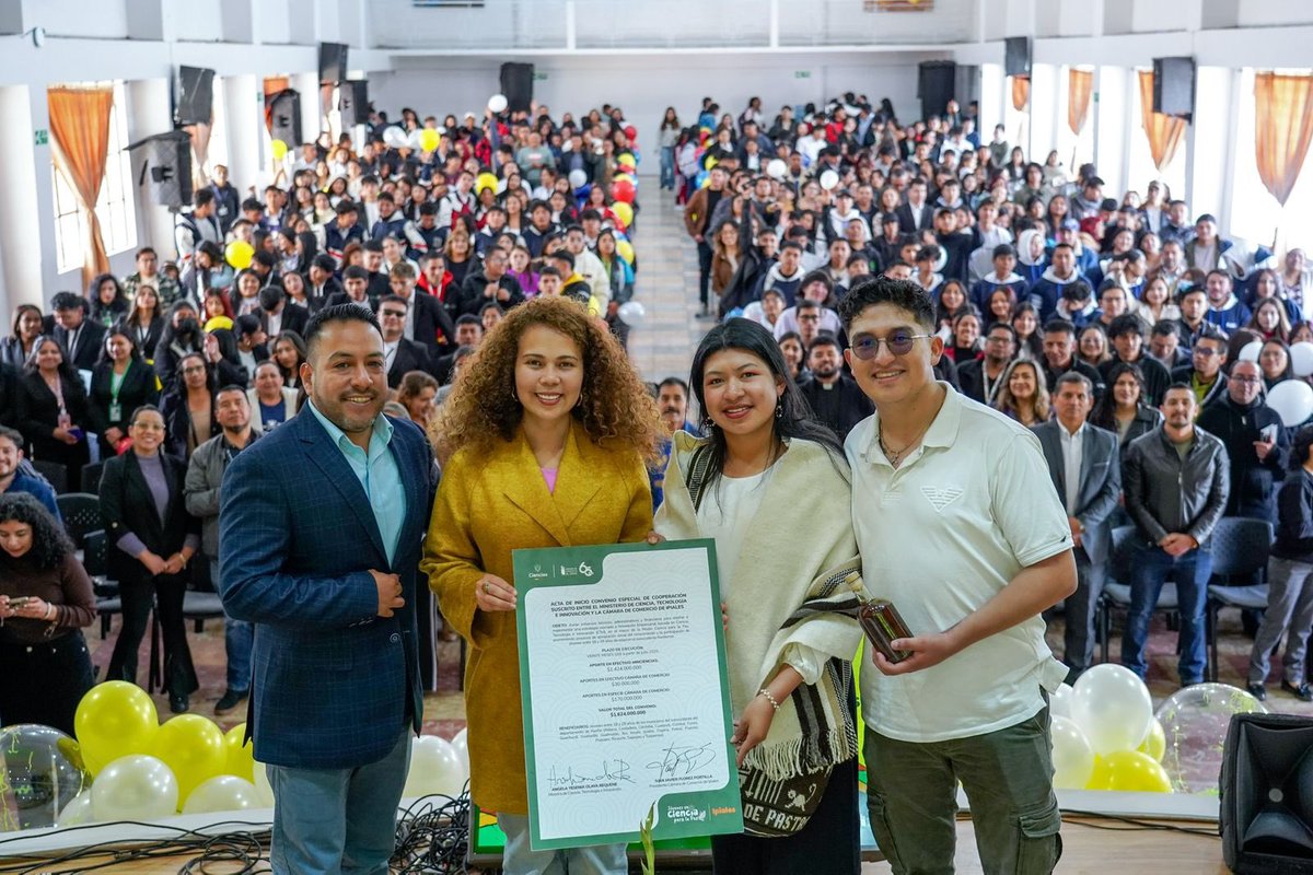 #EnMedios 📰|| “Jóvenes en Ciencia para la Paz” llega a Ipiales para transformar el territorio con innovación y conocimiento. 

Lee la nota👇🏽
minciencias.gov.co/sala_de_prensa…