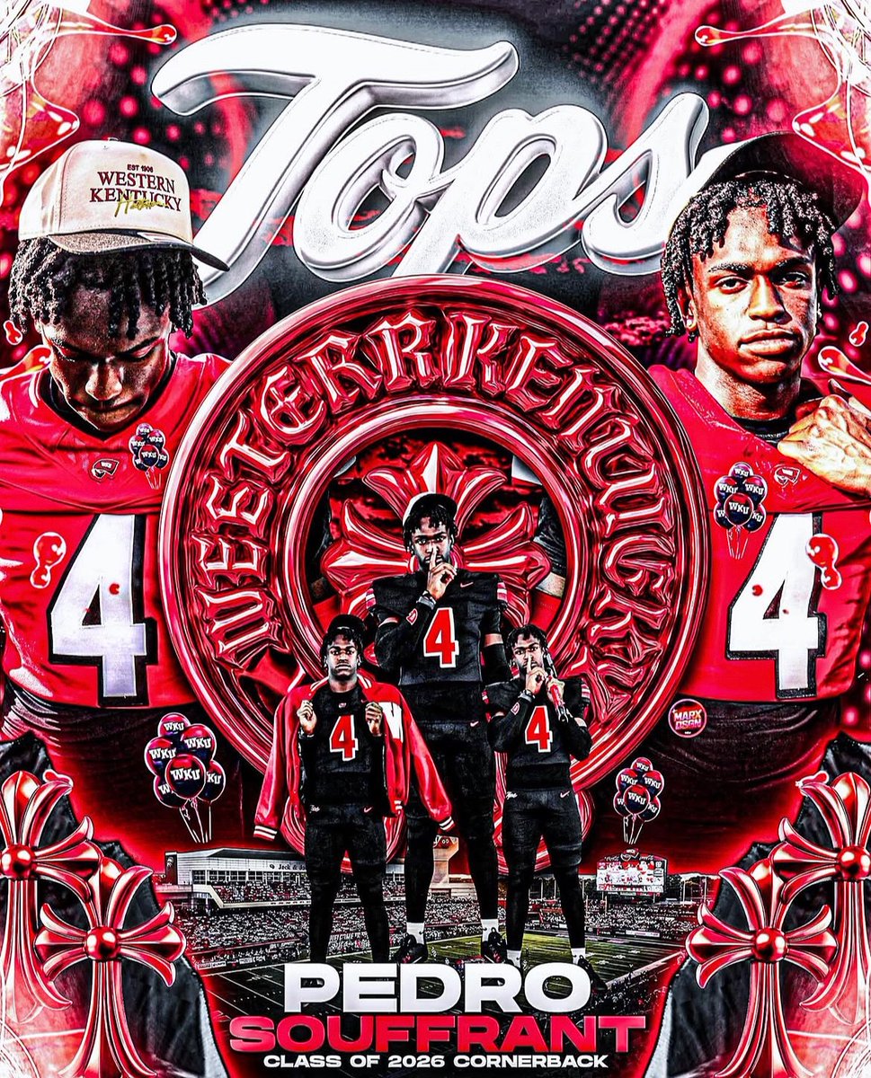 Rising Stars (@jerryrecruiting) on Twitter photo Palm Beach Central (FL) 26’ CB <a href="/primetime_p4/">Pedro “Pj” Souffrant Jr</a>, a student at Rise Preparatory Academy, commits to Western Kentucky University. Palm Beach Central (FL) 26’ CB <a href="/primetime_p4/">Pedro “Pj” Souffrant Jr</a>, a student at Rise Preparatory Academy, commits to Western Kentucky University.