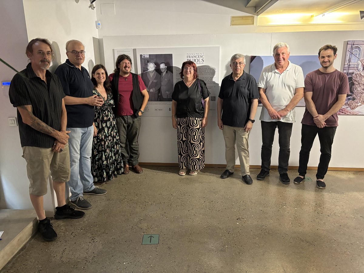 tramuntana_tv's tweet image. Els @AmicsMuseusDali han inaugurat l’exposició “Monument a Francesc Pujols: 50è aniversari” a la seu del COAC Figueres (plaça de l’Església).

🗓 Del 4/07 al 4/10 de 2025