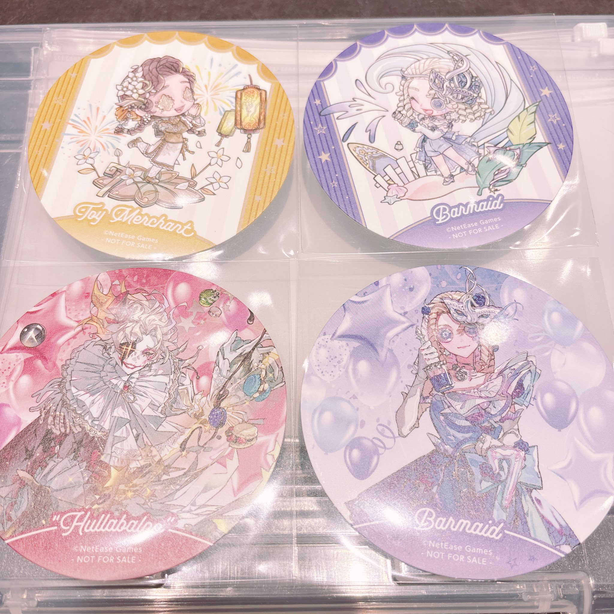 アイデンティティV 第五人格 玩具職人 スイパラ3周年 缶バッジ