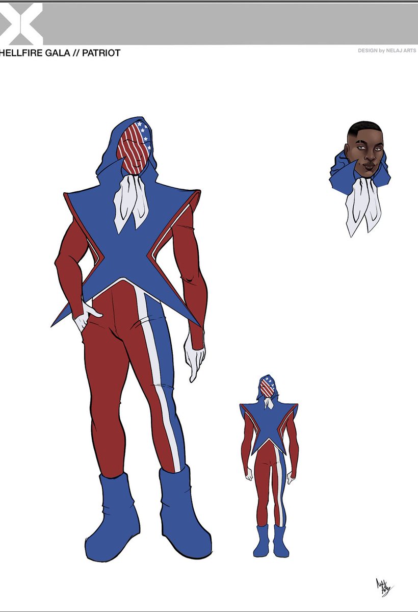 LuisOfTheWHR's tweet image. The Young Avengers present at the Hellfire Gala