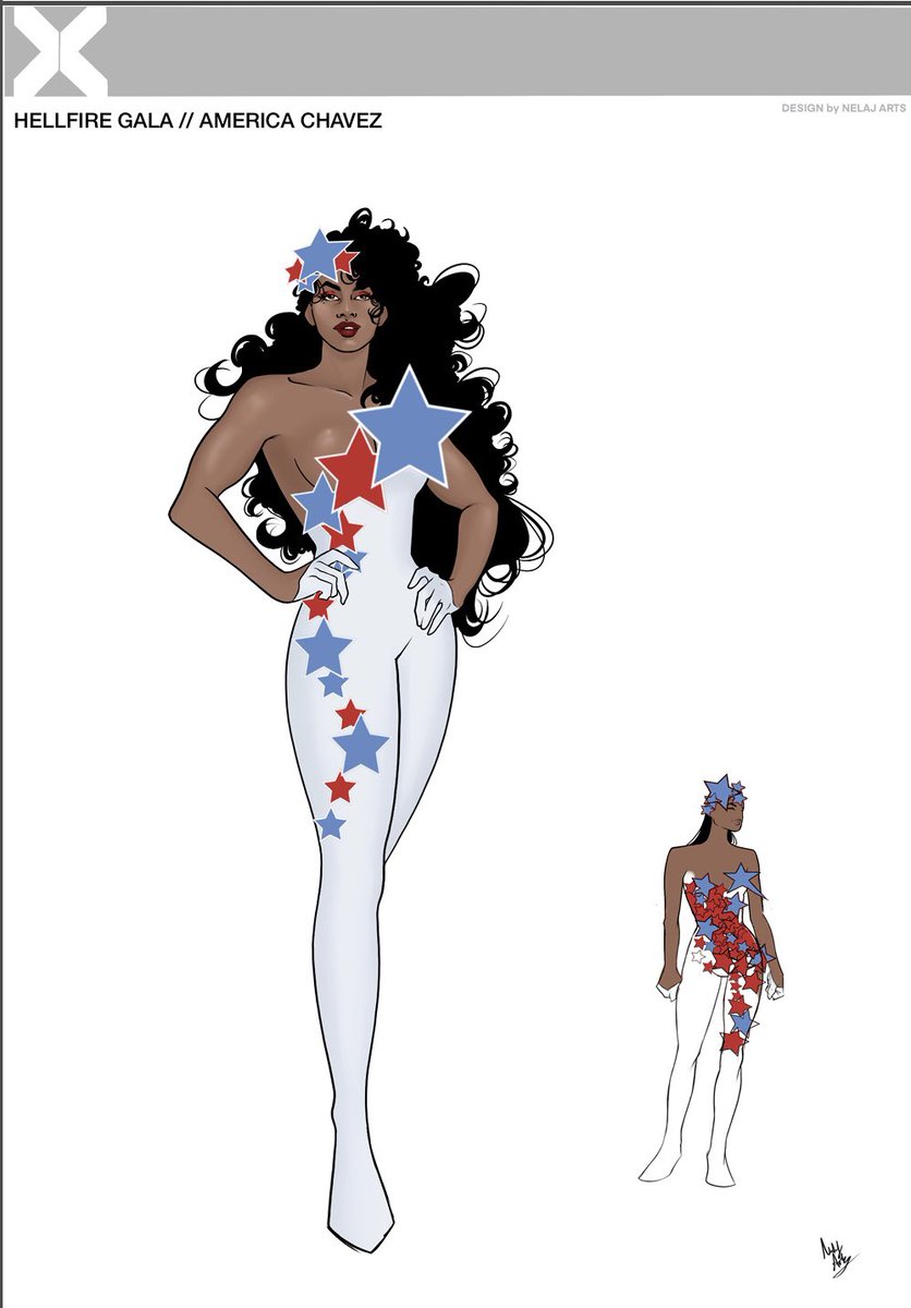 LuisOfTheWHR's tweet image. The Young Avengers present at the Hellfire Gala