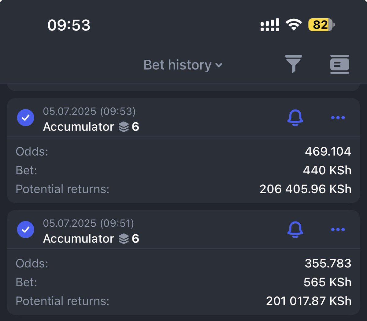 BET ON PARIPESA 💯 good games

📲 355  + odds booking code : 17ES9

📲 469 + Odds Booking code : Q2FS9

REgister : paripesa.bet/hillary10

📲use promo code : Hillary10

PLAY THIS . PESA ya mapema 

Retweet 🤑 play