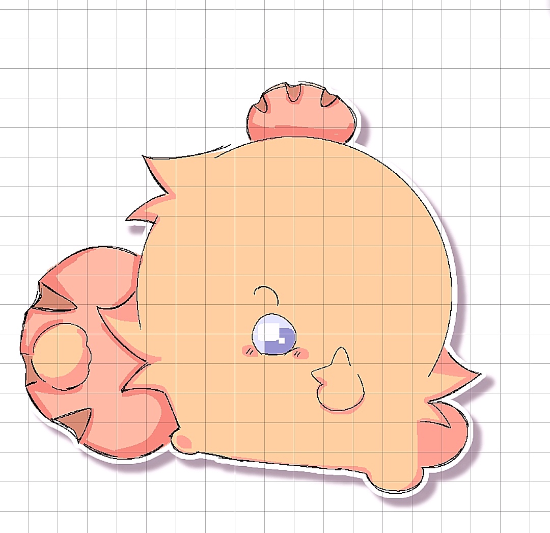 Occasionally draw the main character..