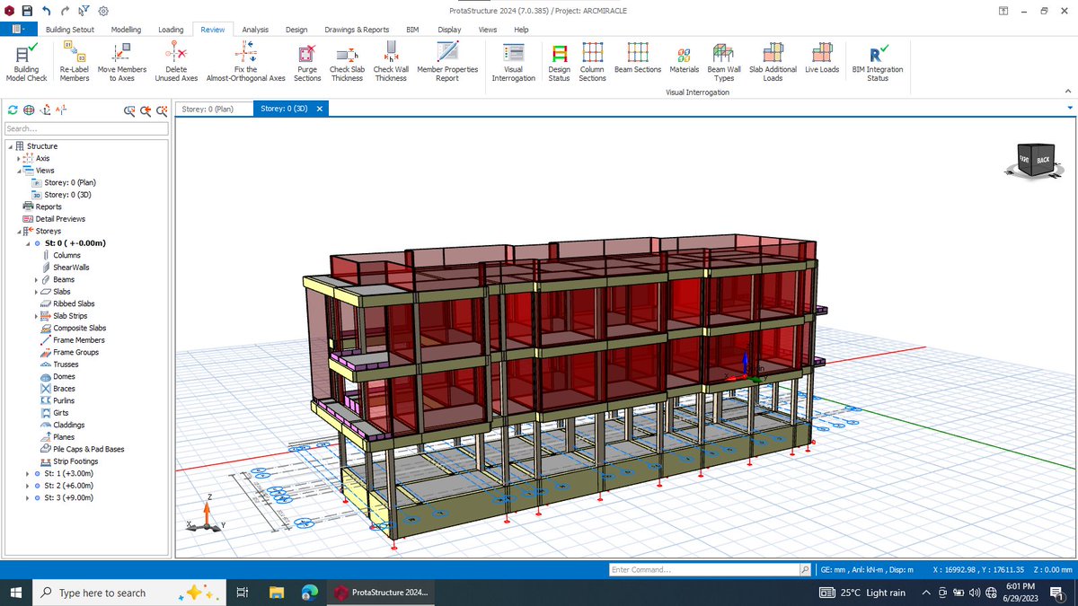 hardeynagbe's tweet image. Just completed this 2-storey building on a raft foundation — fully analyzed and designed using #ProtaStructure 🏗️💻 Perfect for low-bearing soil and stability long-term. #StructuralEngineering #CivilEngineering #RaftFoundation #BuildingDesign #ConstructionTwitter