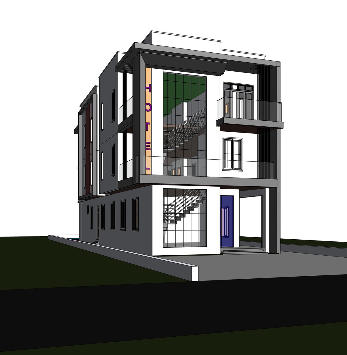 hardeynagbe's tweet image. Just completed this 2-storey building on a raft foundation — fully analyzed and designed using #ProtaStructure 🏗️💻 Perfect for low-bearing soil and stability long-term. #StructuralEngineering #CivilEngineering #RaftFoundation #BuildingDesign #ConstructionTwitter