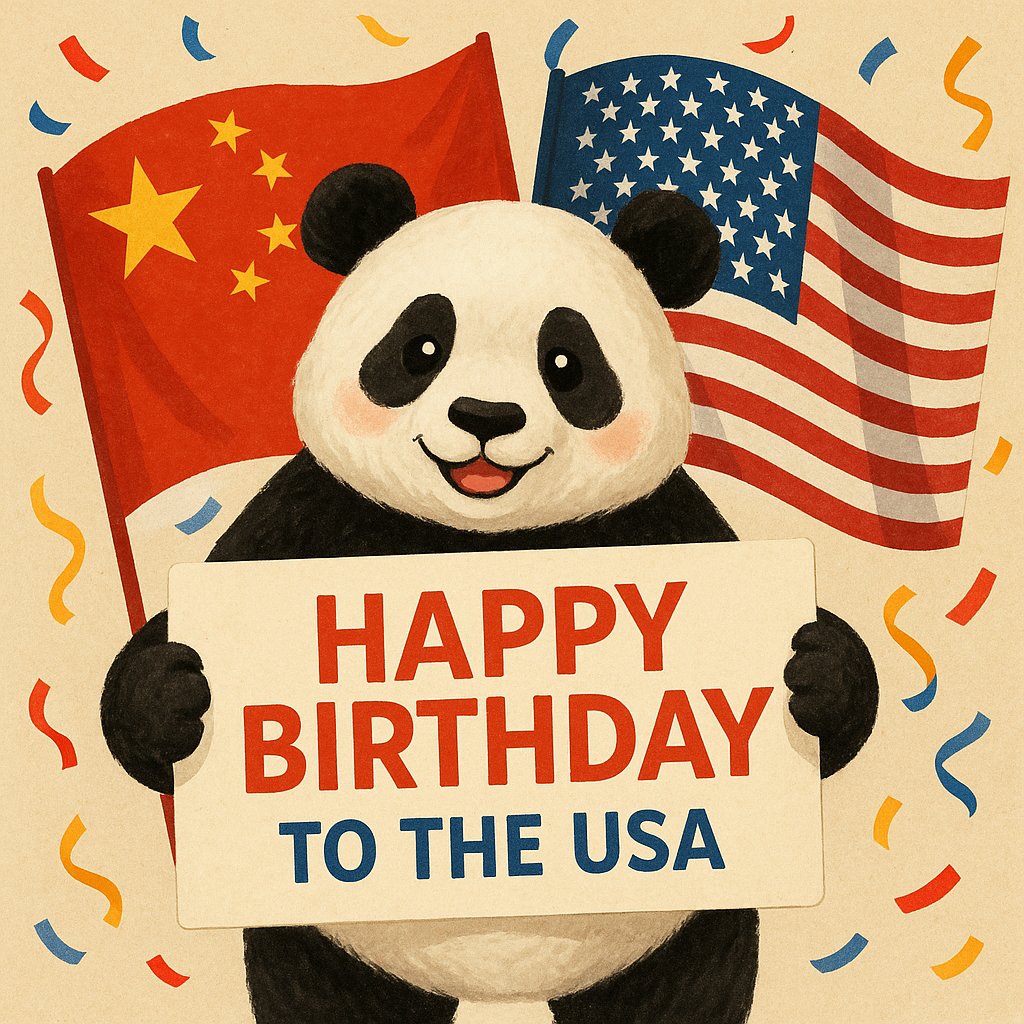 DerekLeng's tweet photo. Happy birthday, USA! https://t.co/udNBjxcthN