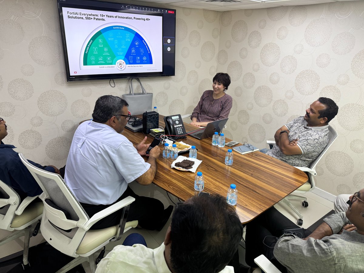 newtrendCN's tweet image. We’re grateful to have hosted the Fortinet training at New Trend Computer Networks. It was a great opportunity to learn and grow together in cybersecurity. 

#FortinetTraining #Cybersecurity #NewTrendComputerNetworks #ContinuousLearning #TechCommunity #Grateful #SkillDevelopment