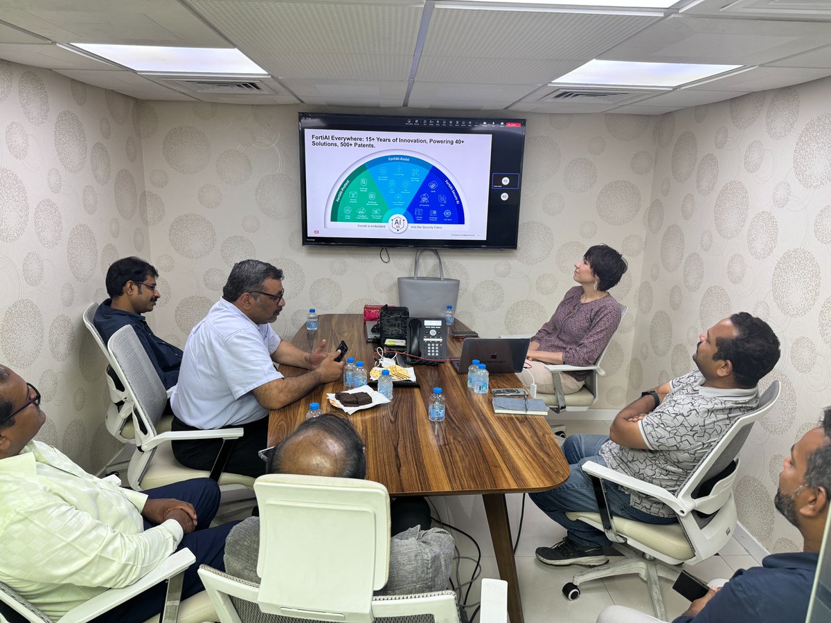 newtrendCN's tweet image. We’re grateful to have hosted the Fortinet training at New Trend Computer Networks. It was a great opportunity to learn and grow together in cybersecurity. 

#FortinetTraining #Cybersecurity #NewTrendComputerNetworks #ContinuousLearning #TechCommunity #Grateful #SkillDevelopment