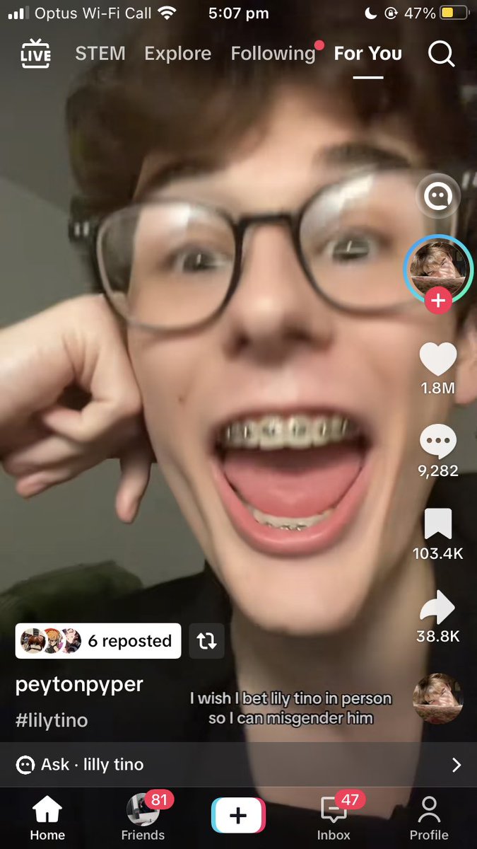 the way i IMMEDIATELY unfollowed all of these moots cause just cause someone has done wrong doesn’t give up the right to misgender them on purpose!! #lilytino
