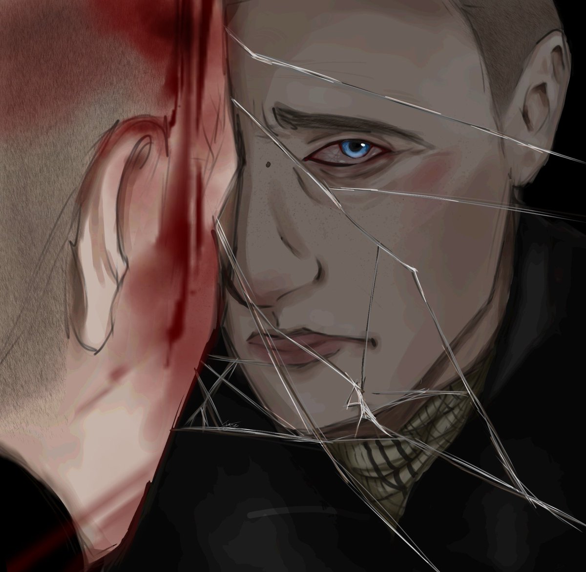 "Invisible hands" 

The blood should've been darker but I'm tired of making more and more changes 😭

#yurivolkov #codmw3 #yuricod #vladimirmakarov #JohnPrice #Nikolaicod