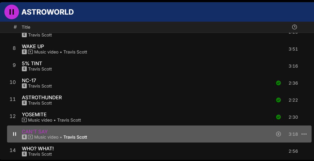 Can't believe Travis Scott went 6x plat with NO features on ASTROWORLD.