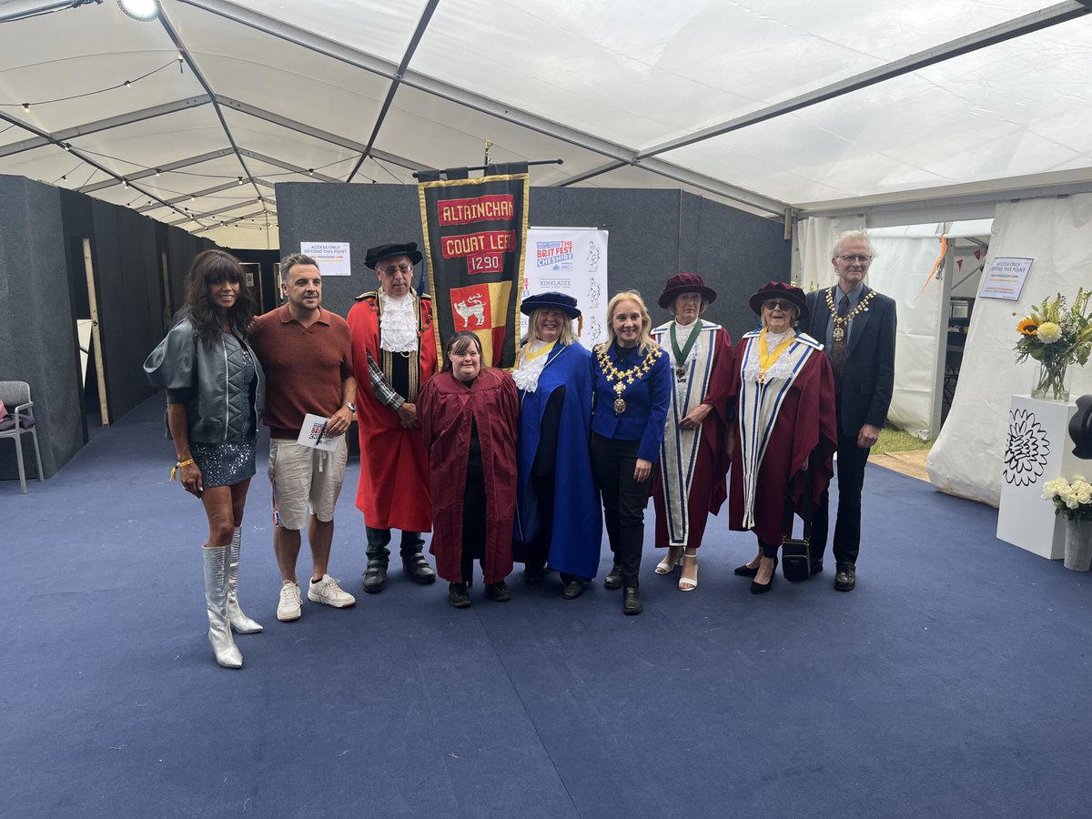 Jane_Brophy's tweet image. It was awesome to visit and go behind the scenes to meet the crew at The Brit Fest with the Altrincham Court Leet and Radio Alty, at Ashley Hall, Cheshire. @TheBritFestUK @AltCourtLeet @RadioAlty