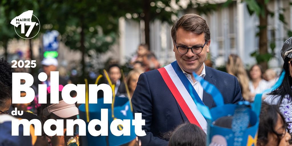 Découvrez le bilan de mandat de <a href="/geoffroyboulard/">Geoffroy Boulard</a> et de notre équipe municipale ! 🗞️

👮 Sécurité renforcée à #Paris17 : déploiement de Safe places <a href="/Umay_app/">UMAY</a>, coordination des acteurs, lutte contre la vente à la sauvette et les faux salons de massage...

➡️ urlr.me/QCMB57