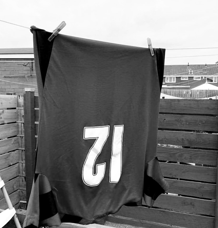 Today, as I hung up my son’s football shirt on the line, something hit me deep in my heart. It’s a shirt that will never be worn again, a chapter that’s come to a close. If I’m being honest, it doesn’t even need washing—it’s not stained or dirty, but it feels like it’s been