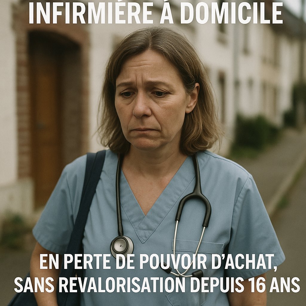 On en perd notre sourire et nous ne sommes plus le rayon de soleil de nos patients ….
Quand on voit notre pénibilité et l’AMI pas revu depuis 16 ans y’a de quoi…
<a href="/FNIofficiel/">FNI</a> <a href="/ConvergenceInf/">Convergence Inf.</a> <a href="/Sniil1/">Sniil</a> <a href="/ThomasFatome/">Thomas Fatôme</a> faut changer ça !
🙏<a href="/Idelencolere/">Infirmiers Libéraux en Colère</a>