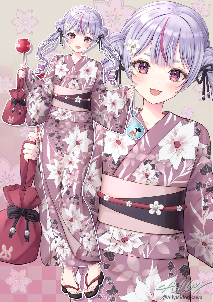 浴衣みみたや🐰
 #ミミ画