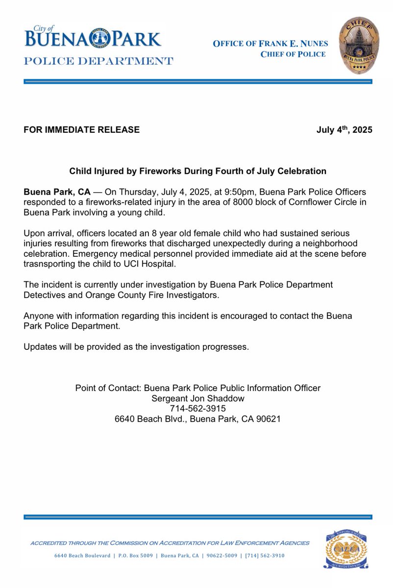 Media release