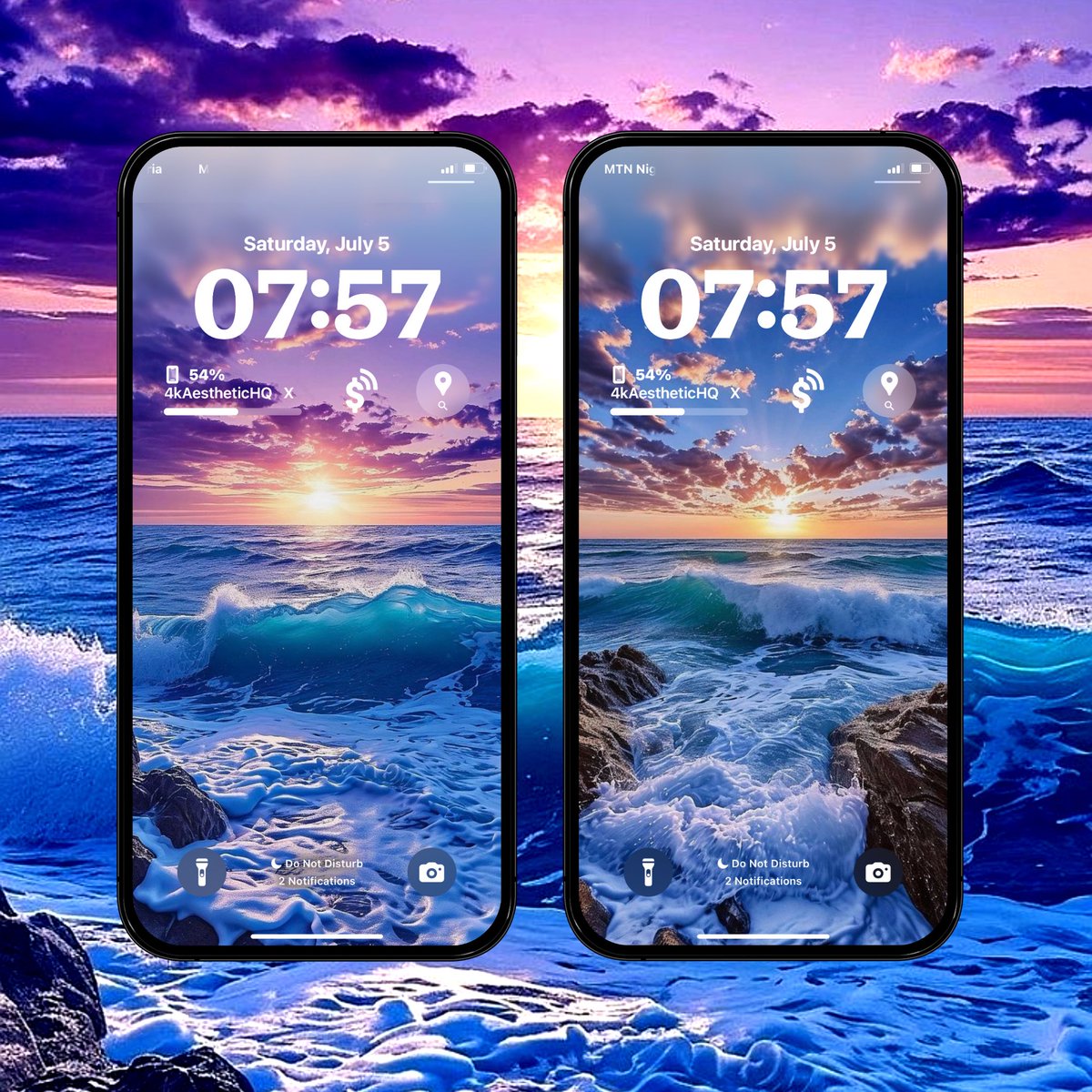 4KAestheticHQ's tweet image. Sunset or Sunrise?
Both are hitting hard on the lockscreen today. 🔥🌅📱

Which side are you rocking — Left or Right?
Reply your pick &amp;amp; I’ll drop the original wallpaper under your comment! ⬇️

#OceanAesthetic #WavesWallpaper #LockscreenSetup #4KAestheticHQ #AestheticDrop