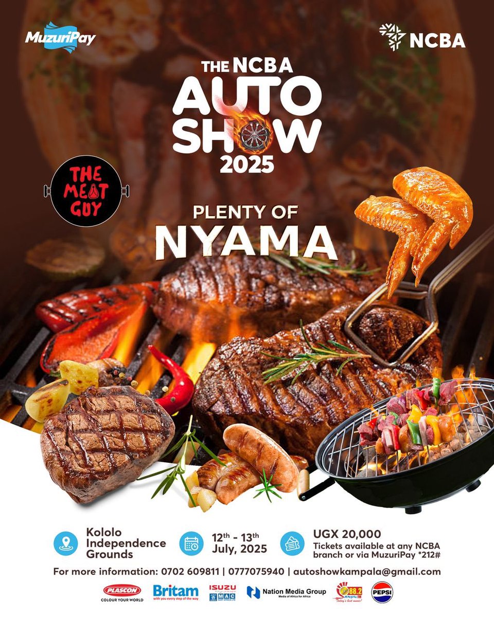 The Meat Guy Ug (@themeatguy256) on Twitter photo A collection of cars and some sizzling fresh off the grill meats! <a href="/AutoShowKampala/">AutoShowKampala</a> <a href="/NCBAUganda/">NCBA Bank Uganda</a> I can’t wait to MEAT you!!! A collection of cars and some sizzling fresh off the grill meats! <a href="/AutoShowKampala/">AutoShowKampala</a> <a href="/NCBAUganda/">NCBA Bank Uganda</a> I can’t wait to MEAT you!!!