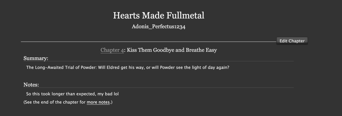Adonis713375's tweet image. he next chapter of Hearts Made FullMetal is finally out. I hope you guys enjoy! Link: archiveofourown.org/works/63094813…
#lightcannon