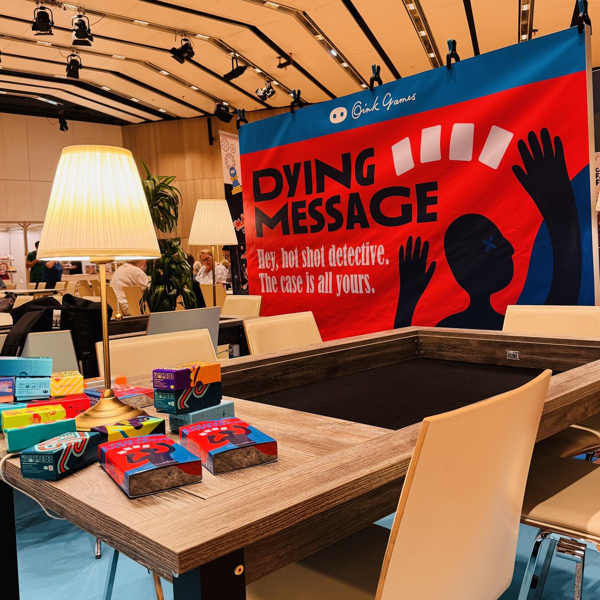 It's our first time exhibiting at Spielefest Wien! Come visit us if you're around!