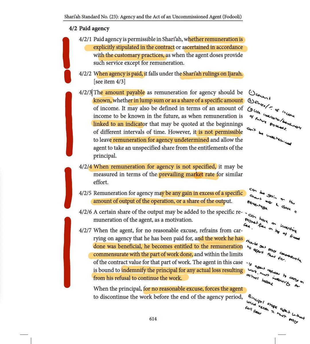farazadam2's tweet image. ππππ‘ππ¬ ππ‘ ππ¦πππ ππ πππ‘ππ‘ππ
In yesterday's lesson in the two-year programme on the @IFguru platform studying the AAOIFI Standards, we studied Standard 23 and the essence of agency.
An agent is effectively a person who represents you and 'sits on your side ofβ¦