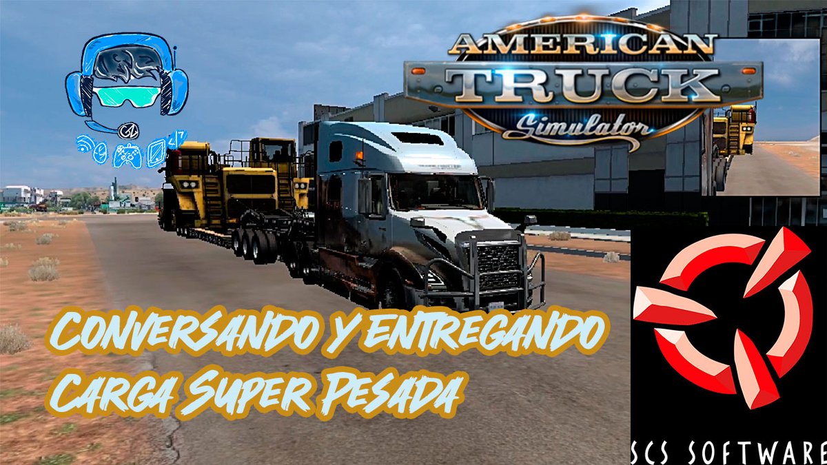 WuiltonMoreno's tweet image. 🚛💻 ¡Volví a las rutas con American Truck Simulator!   Aunque mi PC ya pide jubilación, logré ajustar los gráficos y hacer una entrega súper pesada mientras converso con ustedes #AmericanTruckSimulator #geekzone #hive