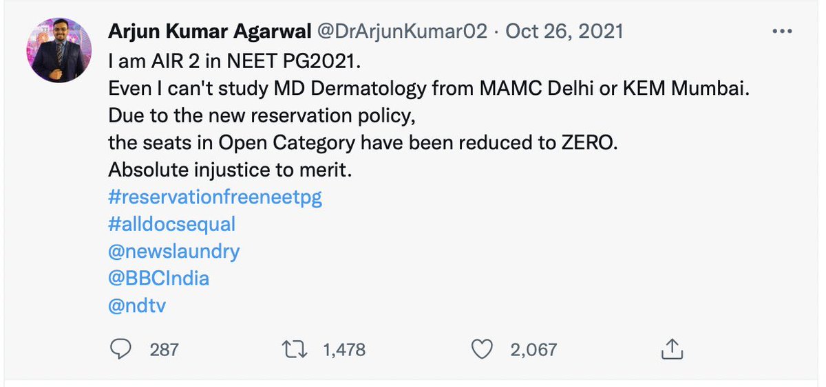 sourav_sinha's tweet image. We talk of being compared to US, UK and other developed nations.
And we still have reservations!