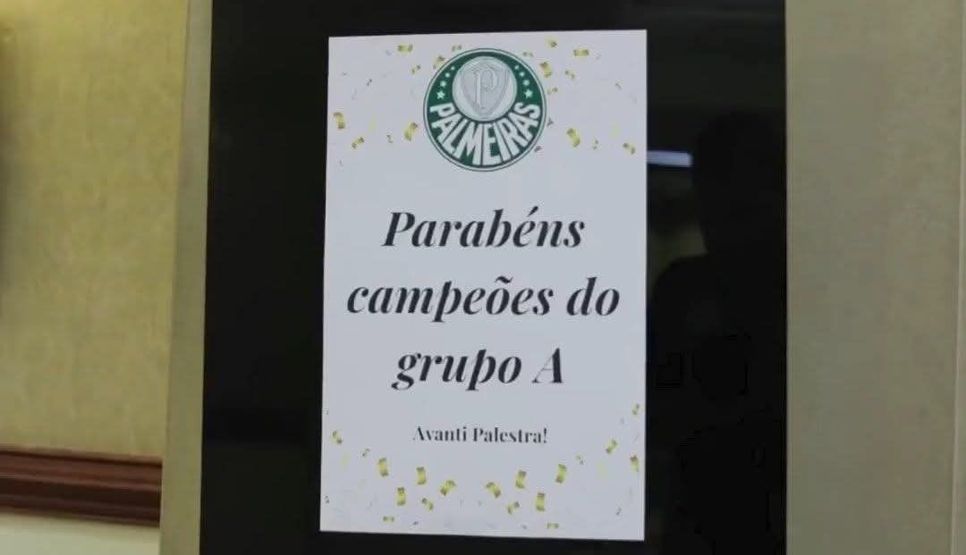 O Palmeiras é alérgico a mundial.
Toma ai o título de vocês.