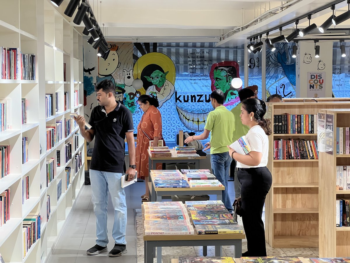 You have one more weekend to stock up on books from Kunzum Vasant Vihar at absolutely GIVEAWAY PRICES!! It is a SALE like no other.

The next tenants are taking a little longer to take over. More books have also been added since last weekend to give you a wider choice.