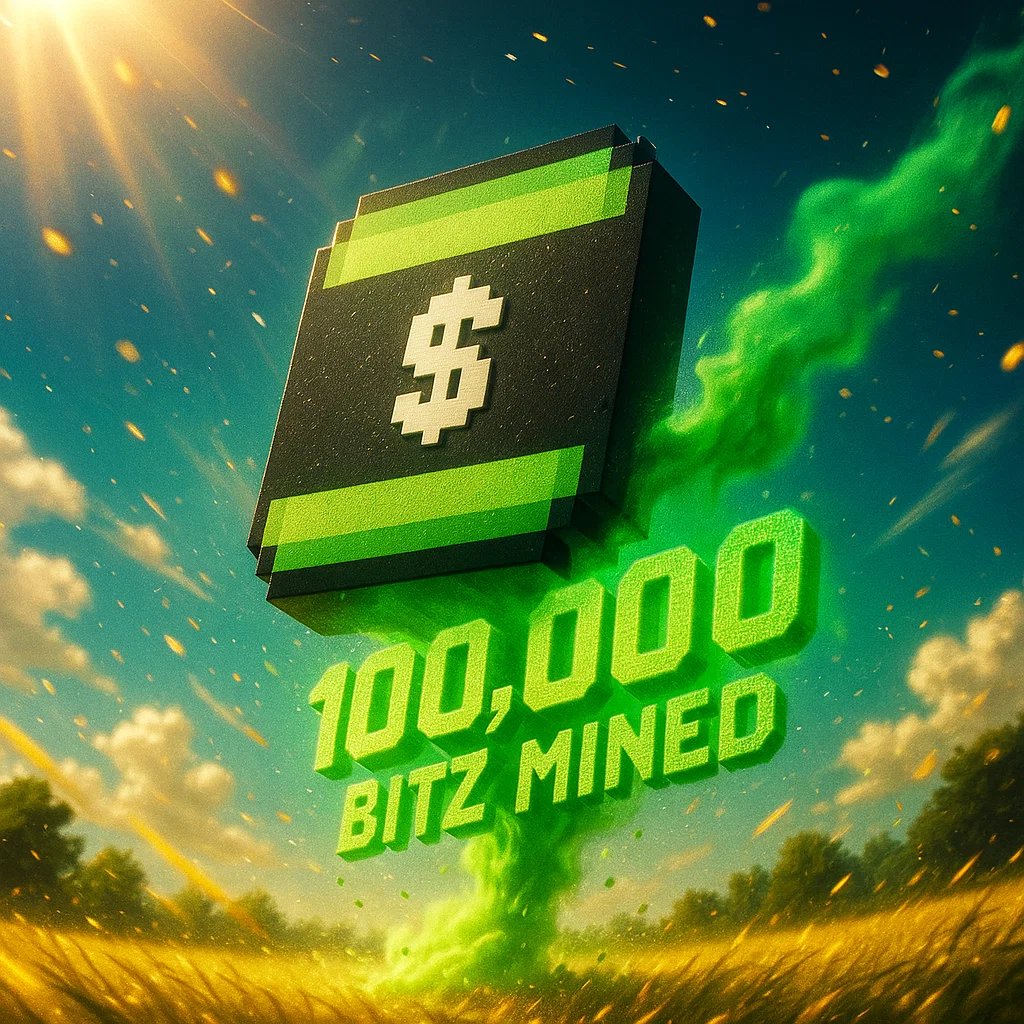 bitzcto's tweet image. 100,000/5M $BITZ MINED (2%)
