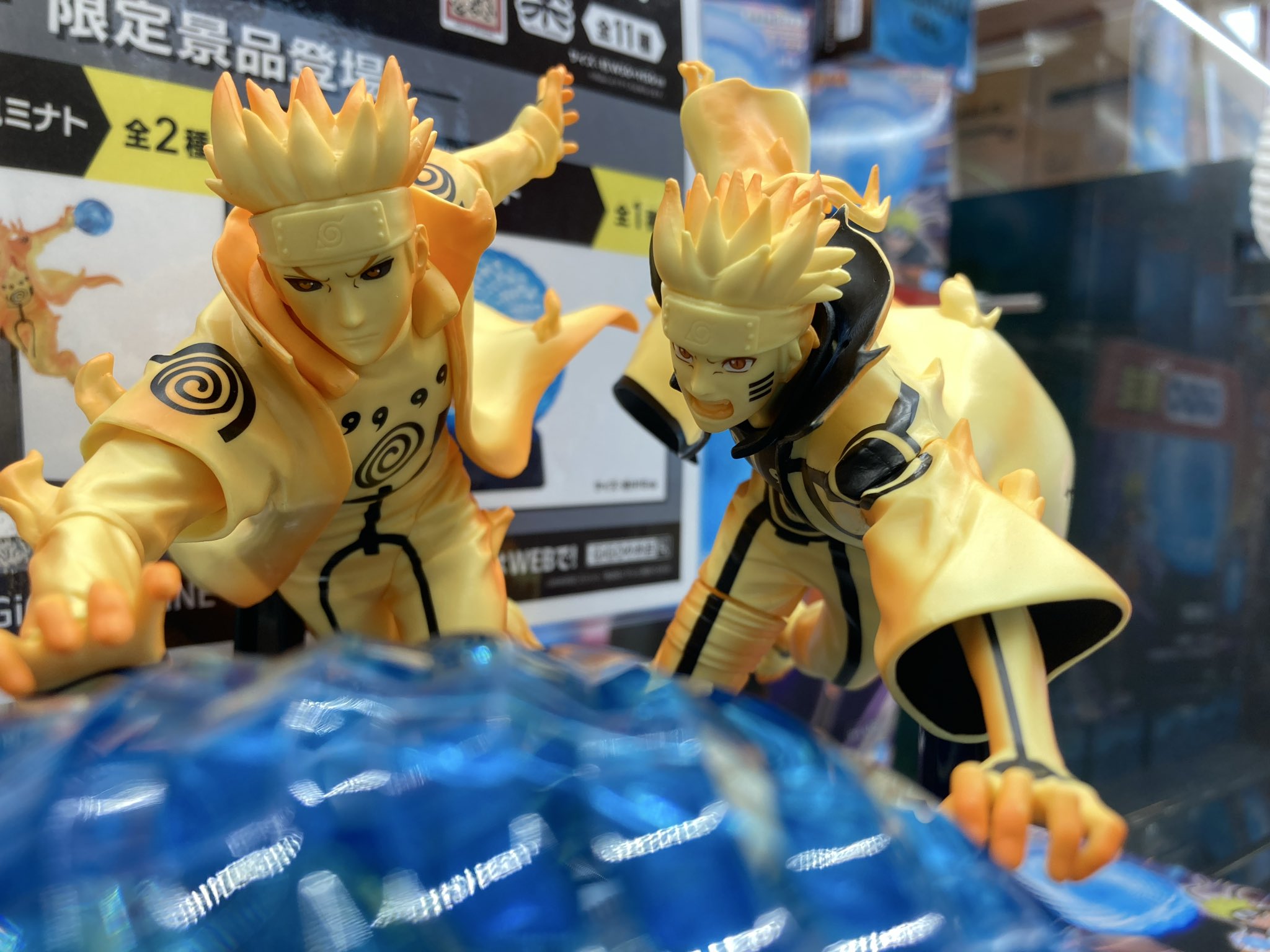 ナルト フィギュア 波風ミナト フィギュア エフェクトライト GIGO限定 NARUTO-ナルト- 疾風伝 フィギュア うずまきナルト・波風ミナト