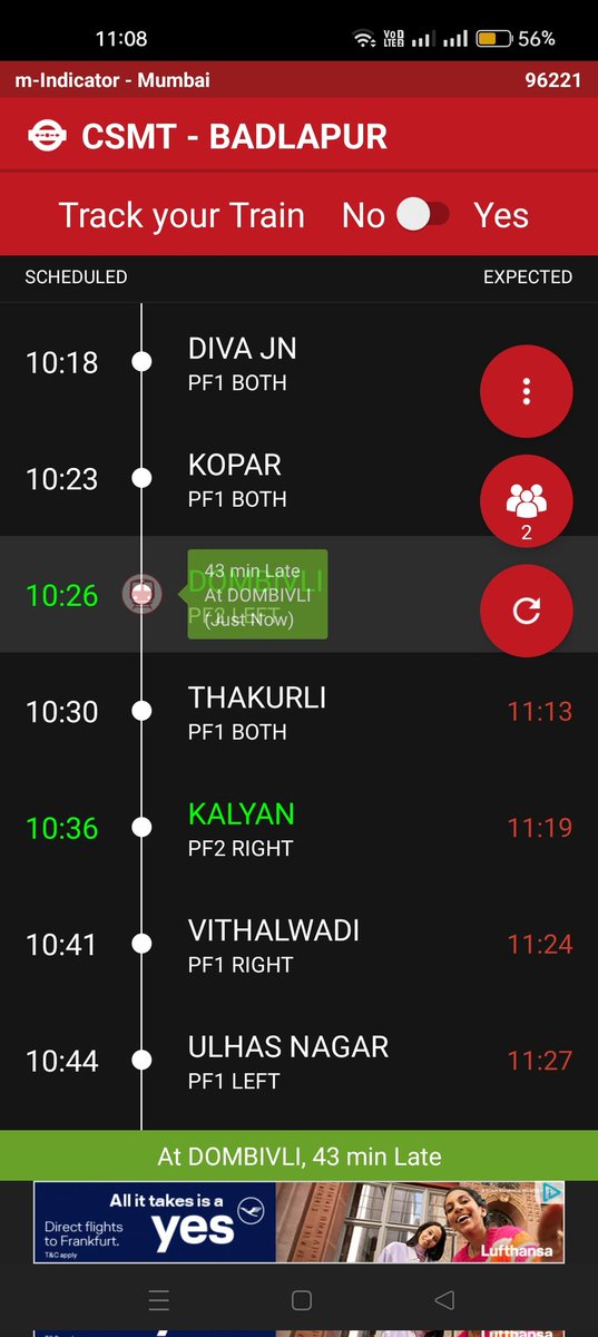 Speak Truth & My Views Jai Hind (@nbn64) on Twitter photo are dey listenin реи u analyse reason y trains r running late <a href="/AshwiniVaishnaw/">Ashwini Vaishnaw</a> do v have control over our staff getting reports <a href="/RailMinIndia/">Ministry of Railways</a> local train is backbone & Life line of Mumbai <a href="/RajThackeray/">Raj Thackeray</a> рдпрд╛рдЪрд╛ рд╡рд░рддреА рдХрд╛рдп рдХрд╛рд░рд╡рд╛рдИ рд╣реЛрддреЛ рдард╛рдгреЗ рдкреБрдвреЗ рд░рд╛рд╣рдгрд╛рд░ рдпрд╛рдВрдирд╛ рддреНрд░рд╛рд╕ рд╣реЛрддреЛ.рдХреЛрдгрд╛рд▓рд╛ рдмрд╕рд╡рд▓рд╛ рдЖрд╣реЗ are dey listenin реи u analyse reason y trains r running late <a href="/AshwiniVaishnaw/">Ashwini Vaishnaw</a> do v have control over our staff getting reports <a href="/RailMinIndia/">Ministry of Railways</a> local train is backbone & Life line of Mumbai <a href="/RajThackeray/">Raj Thackeray</a> рдпрд╛рдЪрд╛ рд╡рд░рддреА рдХрд╛рдп рдХрд╛рд░рд╡рд╛рдИ рд╣реЛрддреЛ рдард╛рдгреЗ рдкреБрдвреЗ рд░рд╛рд╣рдгрд╛рд░ рдпрд╛рдВрдирд╛ рддреНрд░рд╛рд╕ рд╣реЛрддреЛ.рдХреЛрдгрд╛рд▓рд╛ рдмрд╕рд╡рд▓рд╛ рдЖрд╣реЗ