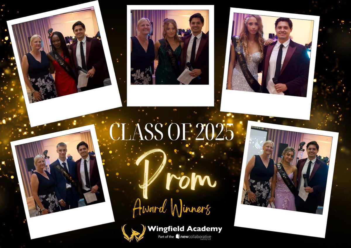 WingfieldAcad's tweet image. And the award goes to... 🏆🏆🏆Congratulations to all our Class of 2025 Prom Award winners!
