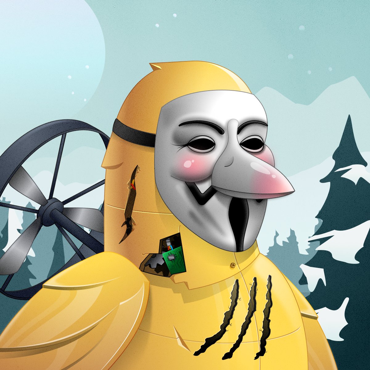 Welcome to the Echelon, operative. Stay vigilant.
Dronie #1964 (Rank 5516)

Pecked for 0.05 S◎L ($6.90 USD) on MagicEden! #Solana #SolanaNFTs

magiceden.io/item-details/2…