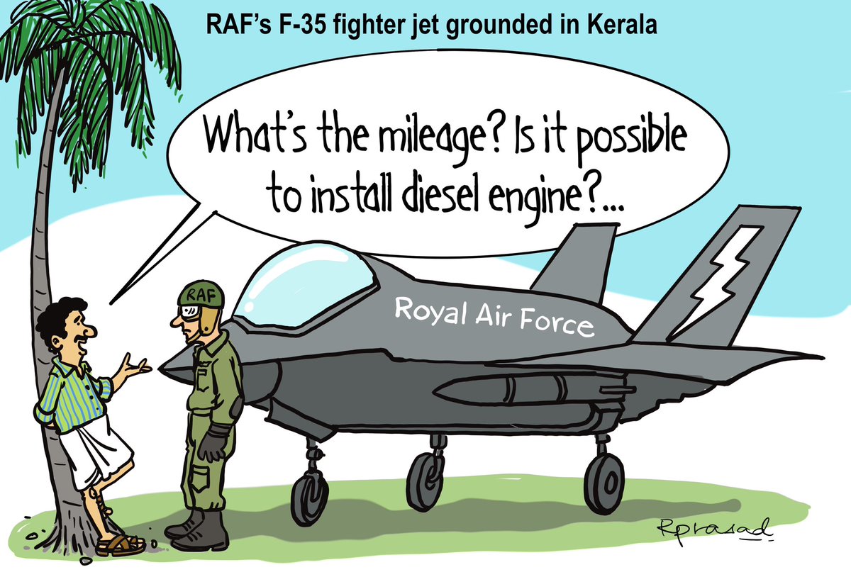 #F35 #Trivandrum <a href="/ETPolitics/">ET Politics</a> <a href="/EconomicTimes/">Economic Times</a>