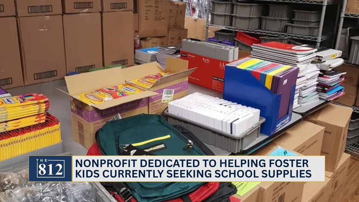 A local nonprofit that provides backpacks to foster children is currently seeking school supplies.

Read here: 812noww.com/post/nonprofit…